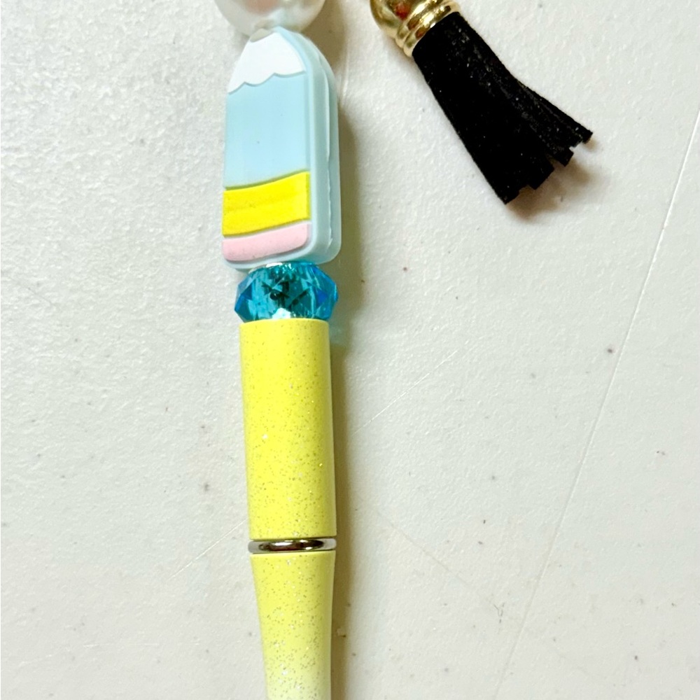 Colorful Ice Cream Pen with Tassel